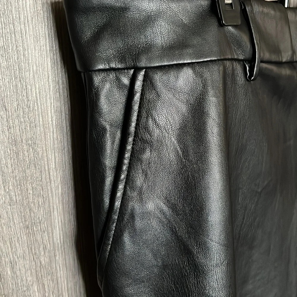 Bar III Faux Leather pants - Picture 5 of 16